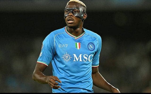 代表戦で太もも負傷のオシムヘン、4～6週間の離脱か