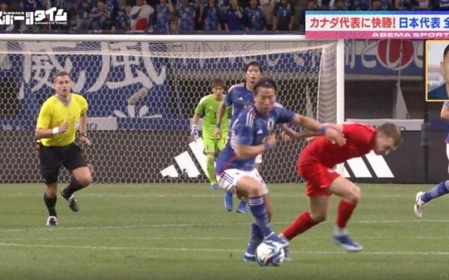 カナダ代表が震撼！ジャガー・浅野拓磨の爆速スピードを生かした動きに称賛の嵐　鬼プレス→驚速スプリント→冷静なラストパス… 完璧すぎる“2つのプレー”