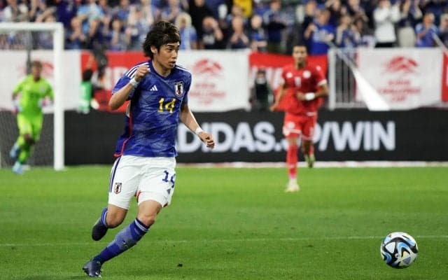 伊東純也が追加点！日本代表で通算13点目をマーク！直近5試合で4ゴール！