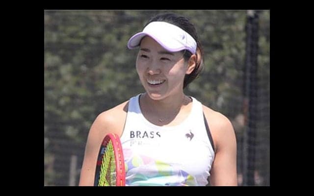 日比野菜緒 第1シード撃破の金星