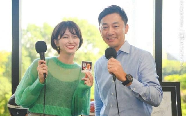 秋田発“映えグッズ”「揃えたくなっちゃう」…モデル菜波が島田チェアマンに新グッズ提案も