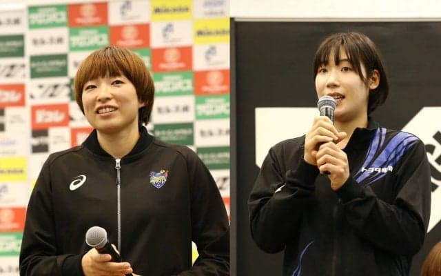 黒後愛は「チームの中心選手に」 鍋谷友理枝は「お姉さんみたい」 キャプテンが語るV1女子移籍選手