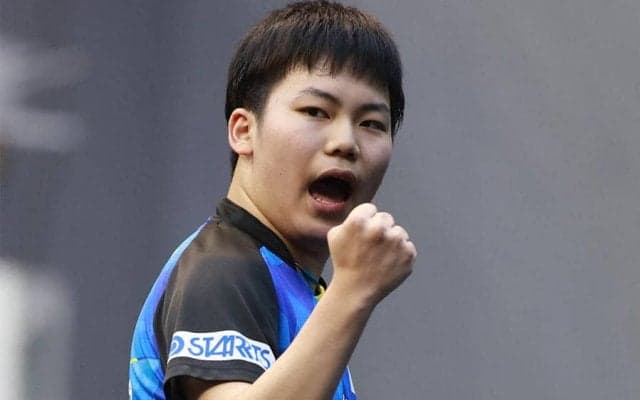 張本智和 5位にランクダウン、16歳松島輝空が自己最高位を更新！日本人4番手の47位に浮上＜卓球・男子 最新世界ランク＞