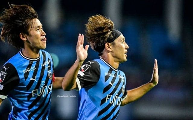 「バフェの落としが8割」川崎・遠野大弥が振り返る劇的逆転弾。「僕を育ててくれたチームなので」とゴールの祝福場面でリスペクト示す