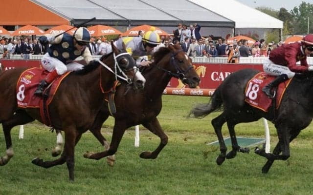 【コーフィールドC】レーン騎乗、ブレークアップは見せ場は作るも8着に敗れる