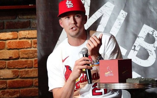 ヌートバーの腕に光る大谷翔平との“友情の証”　秘話も明かす「自分にとって意味が大きい」