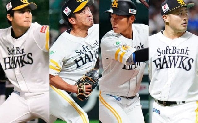 ソフトバンク、森唯斗ら大量7選手に戦力外通告　嘉弥真ら功労者に2人のドラ1も