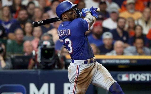 レンジャーズ、12年ぶりWS進出　元巨人ガルシアが4戦連発…アストロズは本拠地4戦全敗