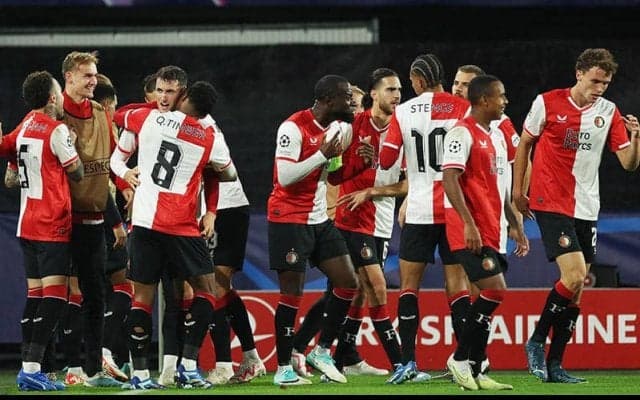 CL初出場ヒメネス2発のフェイエノールトがラツィオを一蹴、上田は途中出場、鎌田は出番なし【CL】