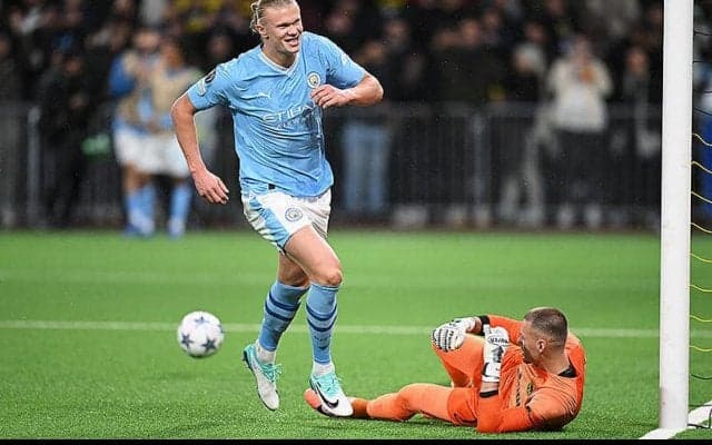 ハーランドが今季CL初弾含む2ゴール！　シティがGS3連勝で週末マンチェスターダービーへ【CL】