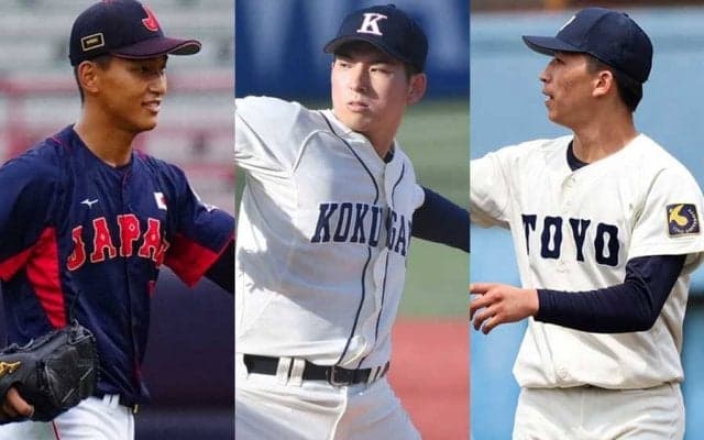 最速158kmの剛腕、2球団競合の逸材、高校No.1に逆輸入も　ドラフト会議、大豊作の左腕