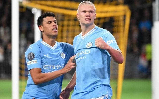 「誰もが失敗を望んでいる」今季早くも11ゴールのハーランド、ペップが冗談も交えながら期待を口に「毎試合7ゴールは不可能」