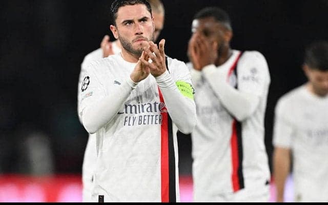 PSG相手の3失点完敗に「腹立たしい」 ミラン主将は苛立ち隠さず