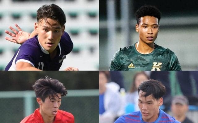 サッカー界の「ドラ１」12人　高校、ユース、大学からいきなり欧州組になる注目選手も