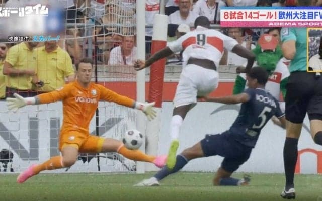 「C・ロナウドを超える男」がついに出現！ 8試合14ゴールの完全覚醒した“ギニアの怪物”ギラシが驚異的なペースでゴールを奪いまくる衝撃シーン