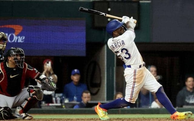 【MLB】ガルシアが“5試合連続弾”でレンジャーズ延長サヨナラ勝利、激戦のワールドシリーズ第1戦