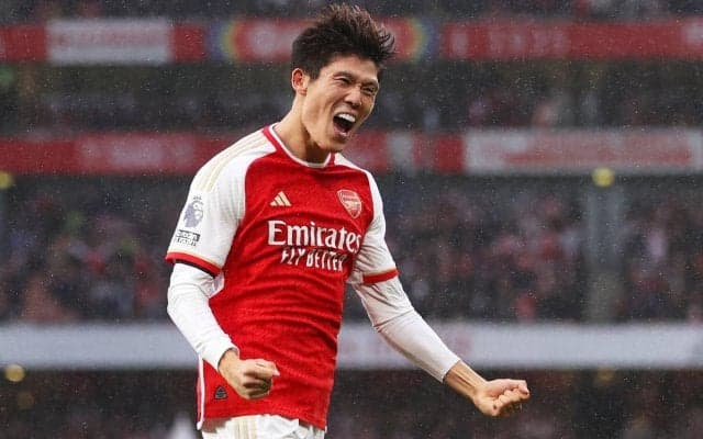 「昨年亡くなった母に…」プレミア50試合目でアーセナル初ゴールの冨安健洋、ゴールパフォーマンスの意図を明かす