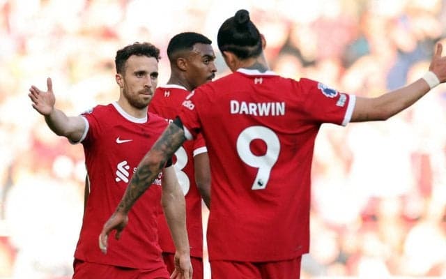 「彼のためにここにいる」プレミア50試合目でのゴールを両親誘拐のルイス・ディアスに捧げたジョタが告白「実は彼の代わりにプレーした」