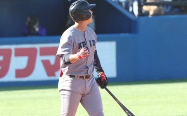 鷹3位の慶大・廣瀬が通算20号、岡田彰布に並ぶ歴代4位タイ　優勝かけた早慶戦で大仕事