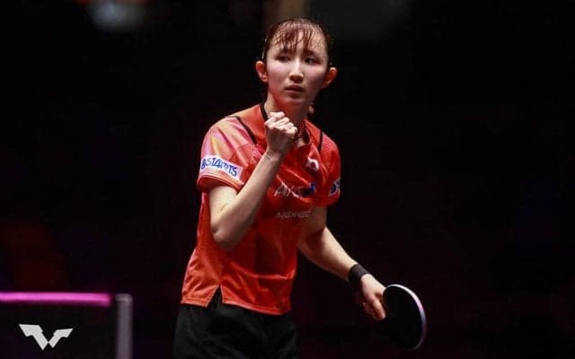 早田ひなが完全アウェーの初戦を制す。2回戦は急成長の15歳・張本美和と激突！【卓球 WTTチャンピオンズ】