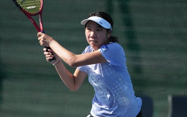 昨年4強の伊藤あおいが変幻自在なプレーで相手を圧倒し準々決勝進出[全日本テニス選手権]