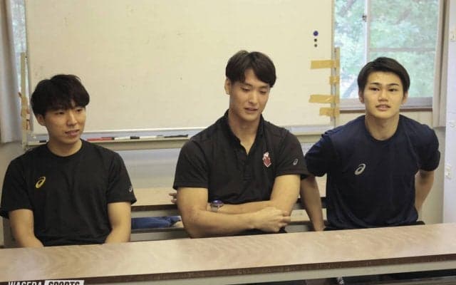 【連載】インカレ直前特集『GIANT KILLING』(男子部)　第１回　狩野直樹×白築琢磨×鍋島弘樹
