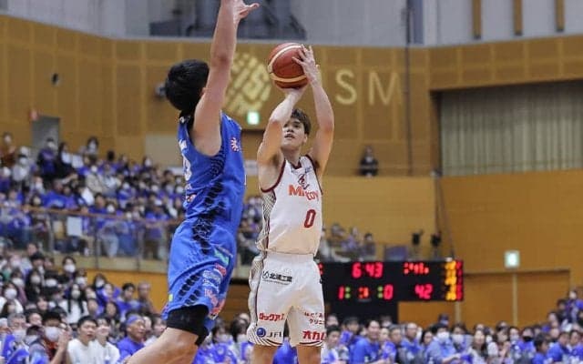 川崎ブレイブサンダースが接戦を制す…地元島根凱旋の藤井祐眞が18得点で勝利に貢献