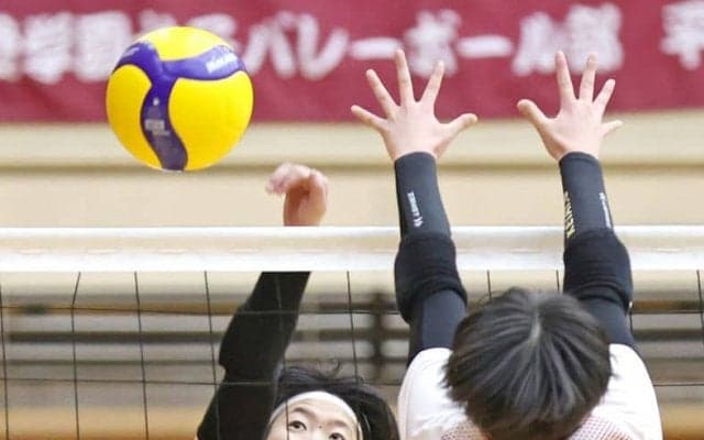 習志野、男女同時出場　女子は３８年度ぶりの本大会　高校総体４強の敬愛学園を圧倒／春高バレー