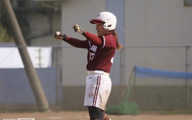 打線奮闘　関カレ初戦をコールド発進/関カレ　城西国際大戦