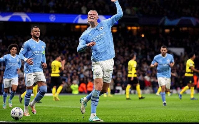 王者シティが4連勝で11季連続の決勝T進出！　ハーランド2発にフォーデンがゴラッソ【CL】