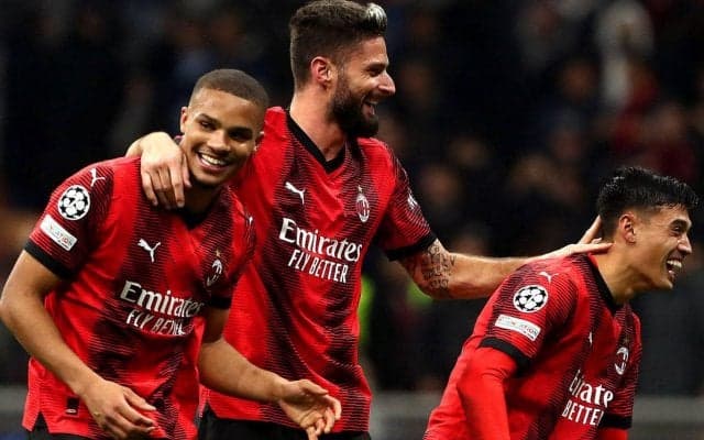 「37歳でもこんな経験ができるとは…」PSGに逆転勝利のミラン、豪快ヘッドのジルーが今季CL初勝利を喜ぶ「心配はしていなかった」