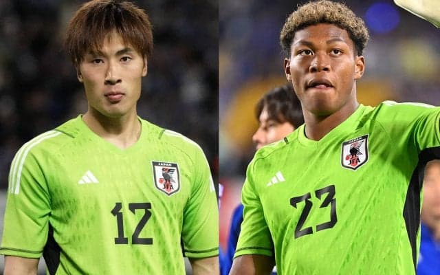 ３人合計で８キャップ…「経験が浅い」日本代表のGK陣、森保監督は大迫敬介、鈴木彩艶、前川黛也に「アジアの厳しい戦いで逞しく成長してほしい」と期待