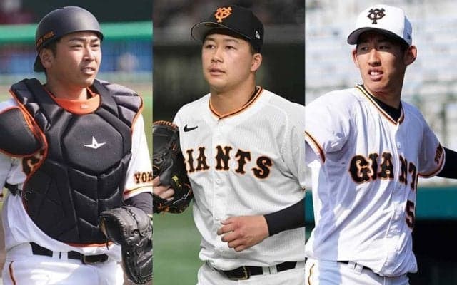巨人の高卒2年目左腕に“明暗”　代木は180万円増、石田は現状維持…喜多は20万円減