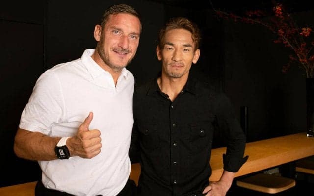 「会いたいと思っていた」中田英寿とトッティが22年ぶりに再会！当時の思い出話に花が咲く「22 Years: 中田英寿 × トッティ」が 「DAZN」で配信