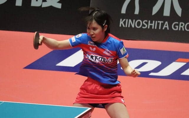平野美宇、2ゲーム失うも意地の逆転勝利　パリ選考レース続く今後は「コンディションより気持ちの勝負」【Tリーグ】