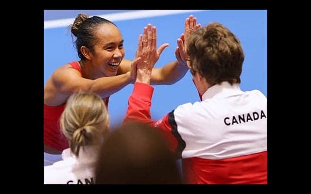   21歳大活躍 カナダがBJK杯初決勝 