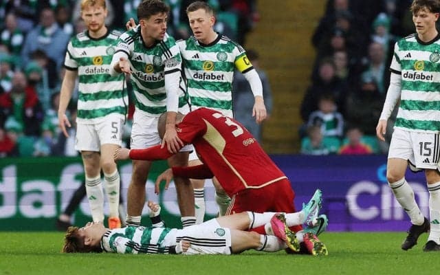 日本代表がピンチに？ 「ここで1週間休養する」頭部強打の古橋亨梧は不参加に…セルティック指揮官が明言