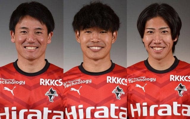 熊本が3選手の契約満了を発表、MF田辺圭佑、FW粟飯原尚平、FW土信田悠生が退団