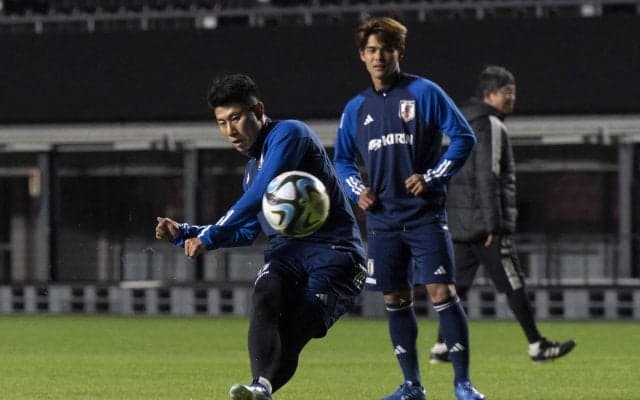 「ナイシュー！」日本代表に緊急招集のFW細谷真大が“強烈シュート”を連発！Ｗ杯予選でも両足の豪快な一撃に期待だ