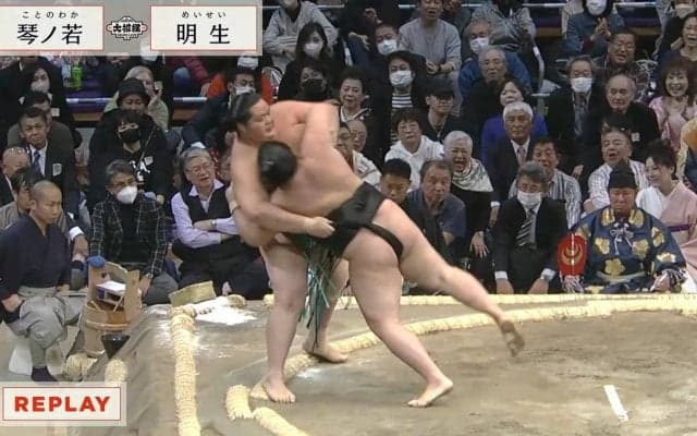 令和初・13年ぶり！マニアが歓喜するレア決まり手 名実況も驚く“大逆手”右腕一本で相手を裏返し