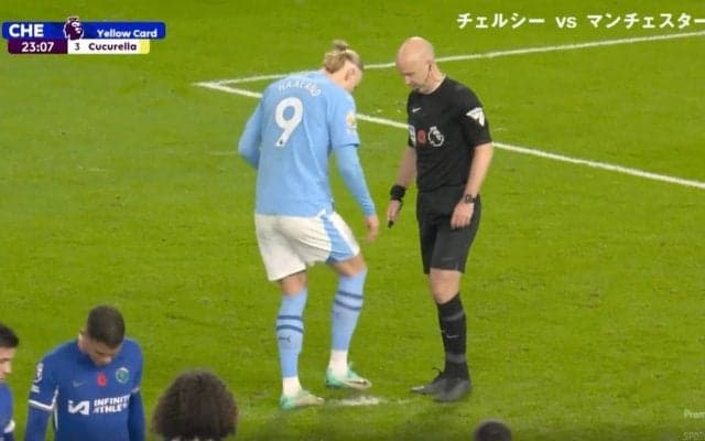 「怖すぎる」「GKもビビってる」 怪物・ハーランドがPKを蹴る“直前の動き”がヤバすぎると話題に　大ブーイングの嵐でも異次元のスイングスピードで完璧な弾丸ショットを放つ