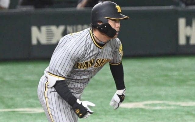 阪神・高山がいきなり快音…第1打席で右中間二塁打　トライアウト野手初安打でアピール
