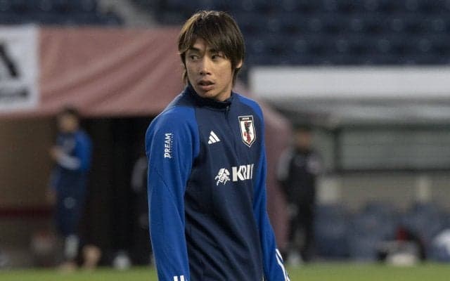 【日本代表】伊東純也が心身ともに快調！シュート練習では強烈ゴラッソを連発し、セレブレーションまで披露