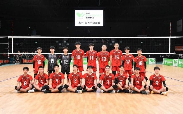 Vリーグジュニア選手権大会　優勝は男子WOLFDOGS名古屋U-14、女子ティルマーレジュニア