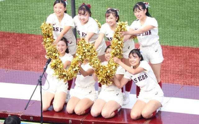 「改めてこの代で頑張ってこられて良かったなと感じました。」（林チアリーダーズ責任者）早慶戦後４年生応援コメント集/チアリーダーズ編