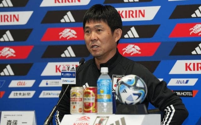 【日本代表】森保一監督、三笘薫が途中離脱した経緯説明。「本人が違和感を感じて検査をしたら…」