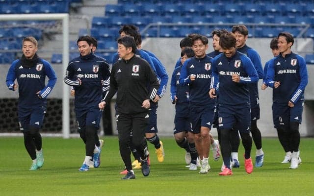 8度目のW杯へ、日本代表がミャンマー戦前日トレーニング！ 24名が参加