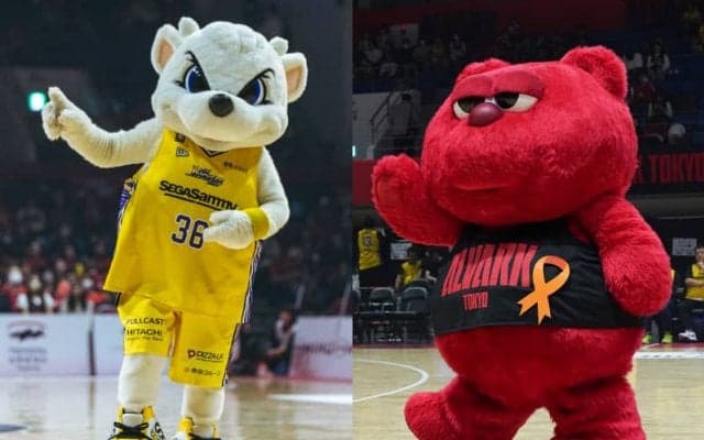 サンディ＆ルークに加え巨人ジャビットも…12月9日のSR渋谷vs大阪で『TOKYO UNITE』コラボ実施