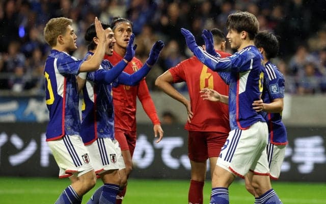 大幅メンバー変更の日本が格下ミャンマーを相手に5-0快勝！上田綺世が代表初ハットトリック&南野拓実が2アシスト！