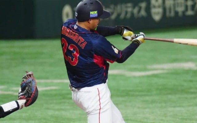 井端ジャパン初アーチは阪神・森下翔太　左翼に弾丸ライナー…先制ソロに東京D大熱狂